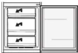 PANASONIC NRBN34AW1 - Gefrierraum - 1