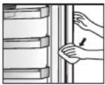 PANASONIC NRBN34AW1 - Door opening seal - 1