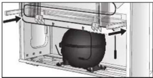 PANASONIC NRBN34AW1 - Mise en place des guides de maintien de la distance - 1
