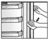 PANASONIC NRBN34AW1 - Joint d'ouverture de porte - 1