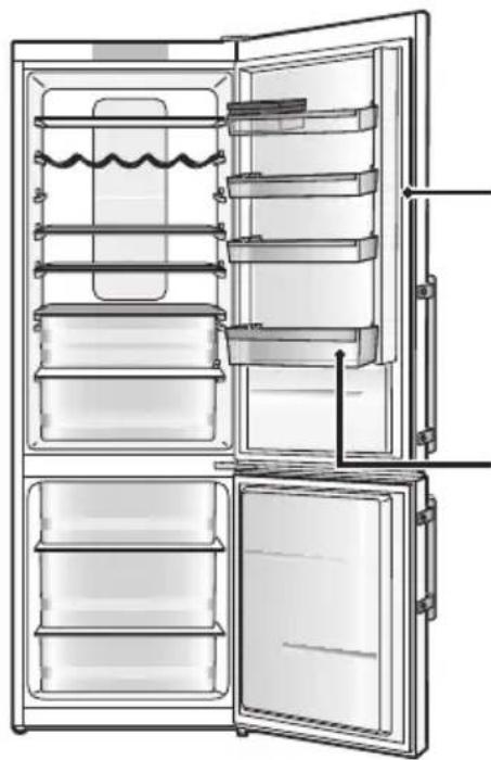 PANASONIC NRBN34AW1 - Congélateur - 3