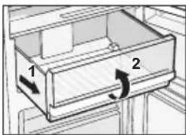 PANASONIC NRBN34AW1 - Glazen legplaten - 1
