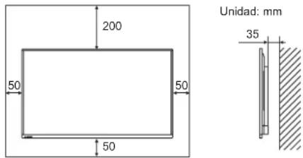 SHARP PN85TH1 - PRECAUCIONES DE MONTAJE - 2