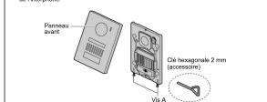 PANASONIC VLV554 - Installation de l'interphone - 3