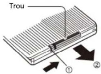 LENCO DVP1047 - Installer la pile - 1