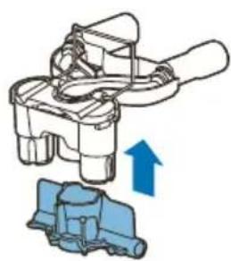 PHILIPS UpBeat SHB2505 - Reassembling the milk spout - 1