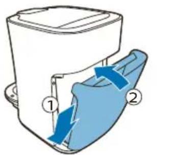 PHILIPS UpBeat SHB2505 - Het apparaat doorspoelen voor het eerste gebruik - 3