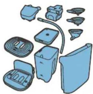 PHILIPS UpBeat SHB2505 - Cleaning the machine and the coffee spout - 3