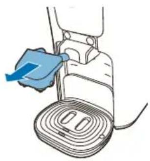 PHILIPS UpBeat SHB2505 - Cleaning after last use of the day - 2