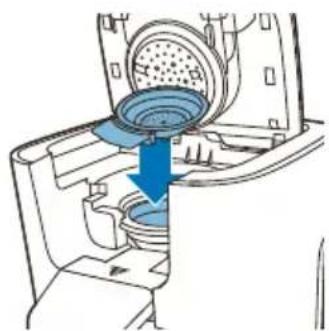 PHILIPS UpBeat SHB2505 - Flushing the machine before first use - 6