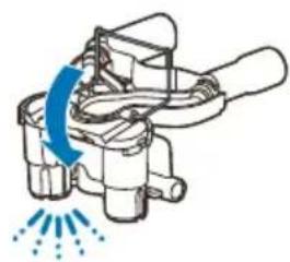 PHILIPS UpBeat SHB2505 - Reassembling the milk spout - 2