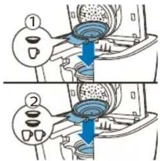 PHILIPS UpBeat SHB2505 - Schwarzen SENSEO® Kaffee zubereiten - 11