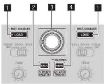 PIONEER DDJ800 - Sezione browser - 1