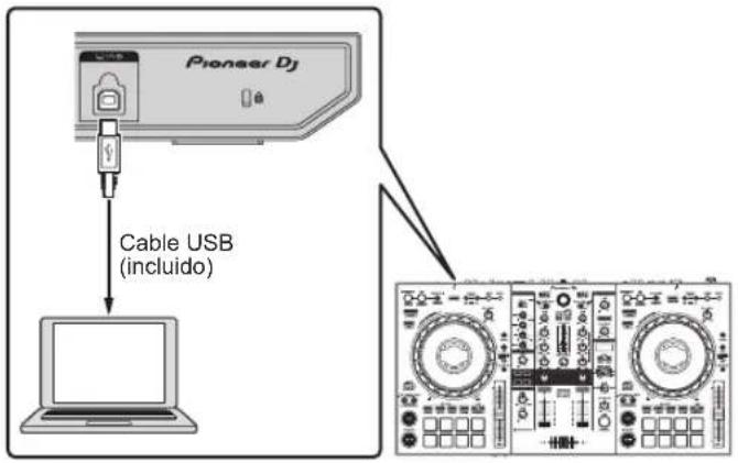 PIONEER DDJ800 - Conexiones - 3