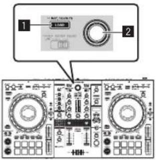 PIONEER DDJ800 - Een muziekstuk laden naar een deck van het toestel - 1