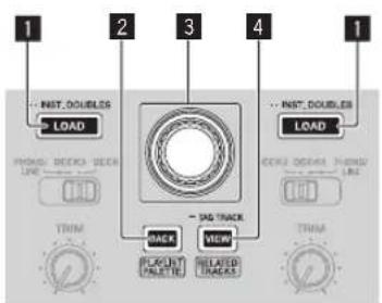 PIONEER DDJ800 - Browser-Sektion - 1