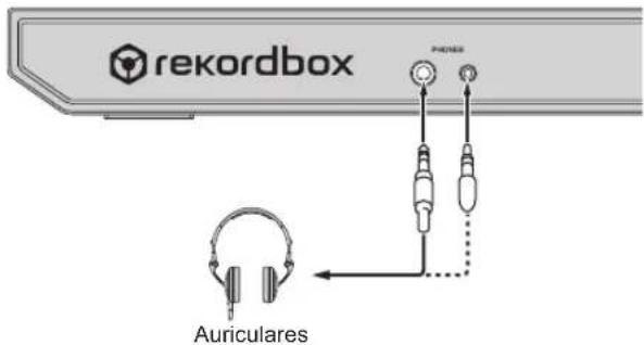 PIONEER DDJ800 - Conexión de terminales de salida - 2