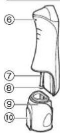 PANASONIC EW1311 - Identificacion de las partes - 3