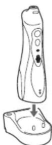 PANASONIC EW1311 - Inserire l'unità principale in modo che stia in piedi nell'alloggiamento di carica. - 1