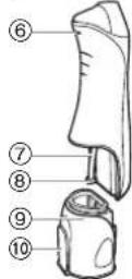 PANASONIC EW1311 - Identification des pieces - 3