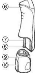 PANASONIC EW1311 - Identificacao das peças - 3