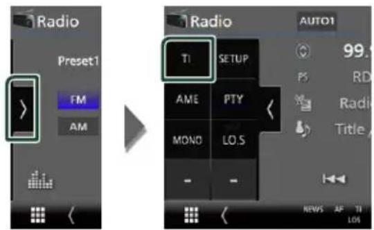 KENWOOD DNX5190DABS - Traffic routier (syntoniseur FM uniquement) - 1