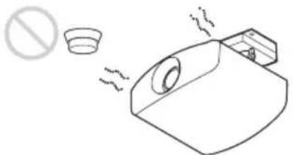 SONY VPLVW570ES - In der Naha eines Wärme- oder Rauchsensors - 1