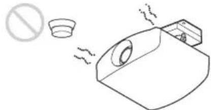SONY VPLVW570ES - Near a heat or smoke sensor - 1