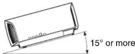 SONY VPLVW570ES - Tilting front/rear and left/right - 6