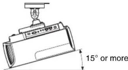SONY VPLVW570ES - Tilting front/rear and left/right - 10