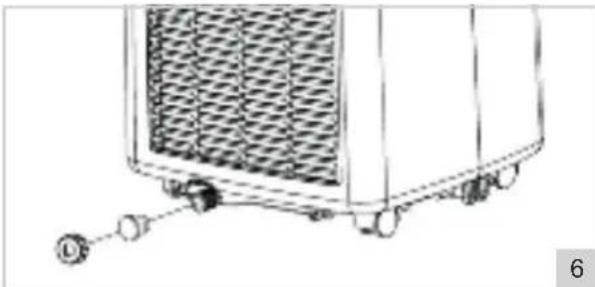 BESTRON AAC7000 - PULIZIA E MANUTENZIONE - Scarico dell'acqua - 1
