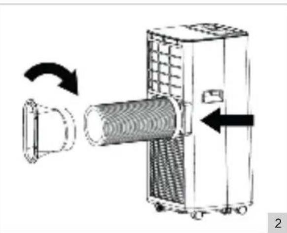 BESTRON AAC7000 - MONTAGE - Warmteafvoer installeren - 1