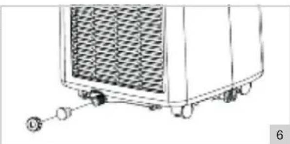 BESTRON AAC7000 - Nettoyage et entretien - evacuation de l'eau - 1