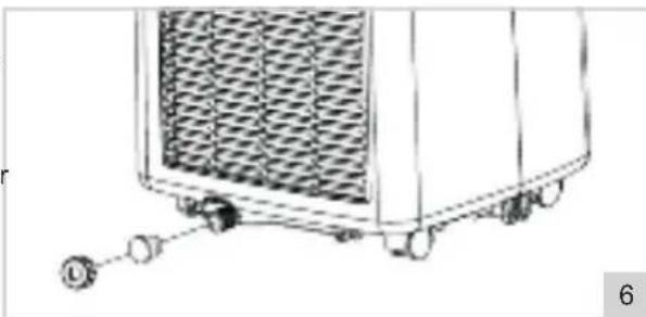 BESTRON AAC7000 - REINIGUNG UND WARTUNG - Wasserableitung - 1