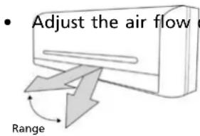 QLIMA SC5225 - G ADJUSTING AIR FLOW DIRECTION - 1