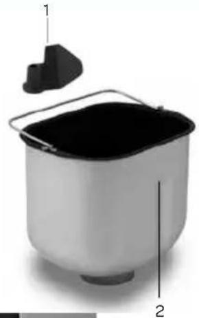 INVENTUM BM95 - Beschreibung des Geräts - 1