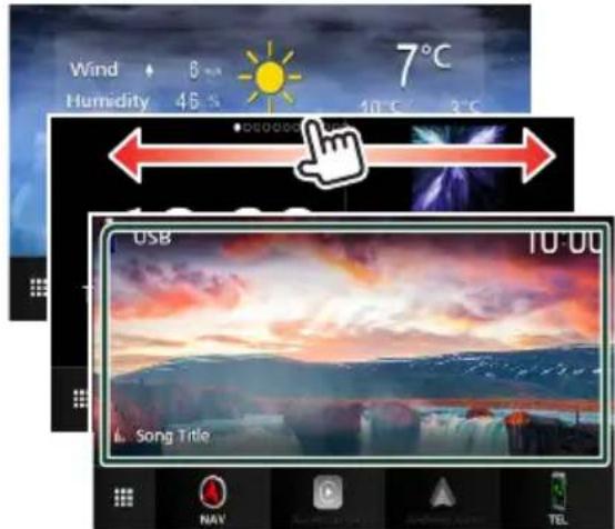 KENWOOD DNX7190DABS - Widget (élément graphique) - 1