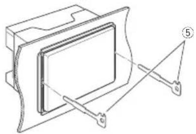 KENWOOD DNX7190DABS - Retrait de l'appareil - 1