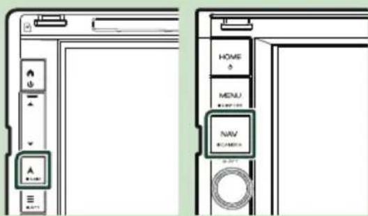 KENWOOD DNX7190DABS - Appuyez sur le bouton [NAV] - 2