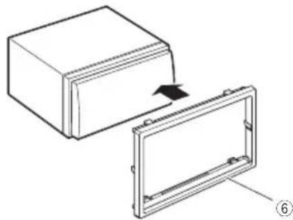 KENWOOD DNX7190DABS - Plaque de garniture - 1