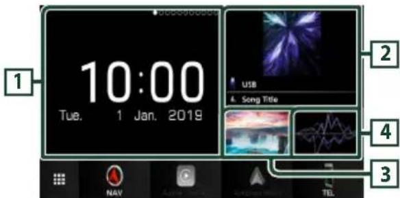 KENWOOD DNX7190DABS - Widget multiple - 1