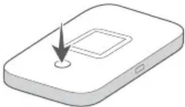 HUAWEI E5785 - De simkaart plaatsen - 2