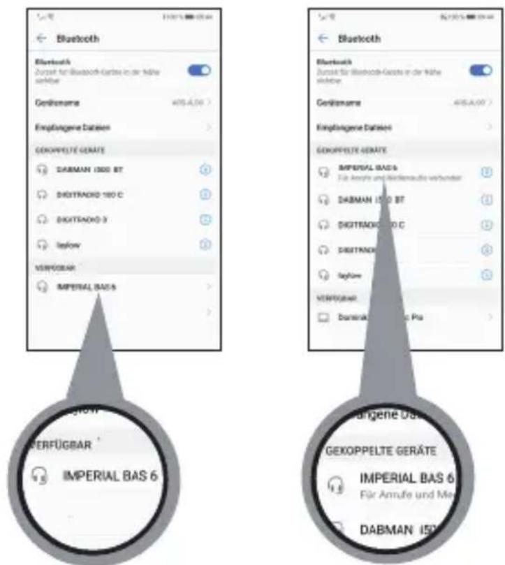Imperial BAS 6 - Establishing a Bluetooth Connection - 1