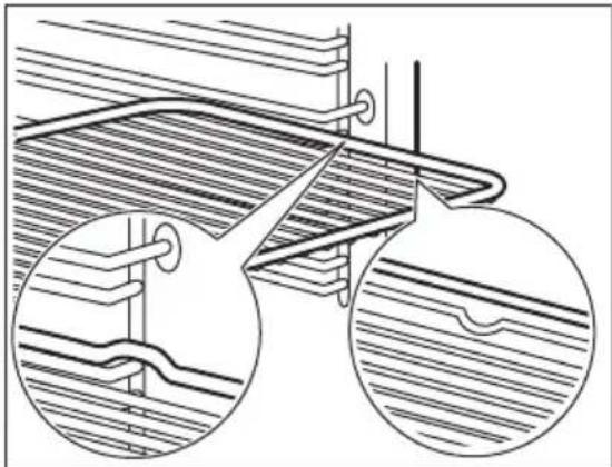 ELECTROLUX EOA5220AOV - Grille métallique: - 1