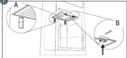 WHIRLPOOL W5 821E OX - Reinigungsvorgang für das STOP-FROST Zubehör - 7