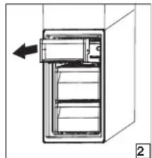 WHIRLPOOL W5 821E OX - Wyjmowanie pojemnika szuflady zamrażarki - 2