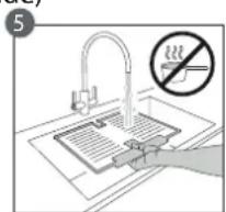 WHIRLPOOL W5 821E OX - Procedure de nettoyage de l'accessoire antigivre - 5