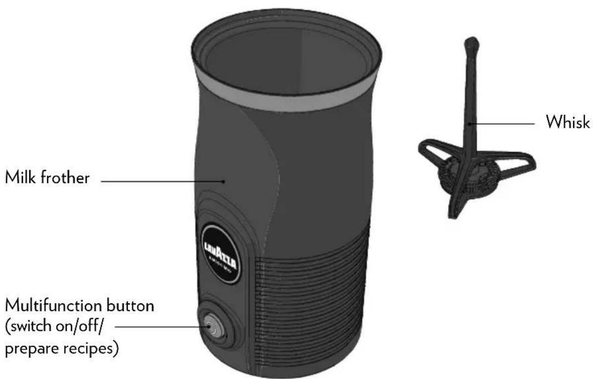Lavazza A Modo Mio MilkEasy - PACKAGE CONTENT* - 2