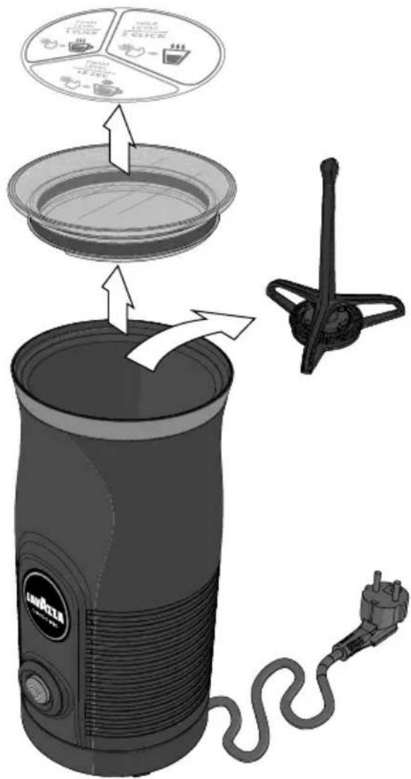 Lavazza A Modo Mio MilkEasy - REINIGUNG DER CAPPUCCINOMASCHINE - 5