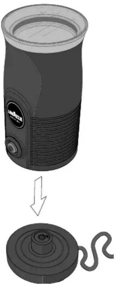 Lavazza A Modo Mio MilkEasy - MISE EN MARCHE DU MOUSSEUR A LAIT - 3